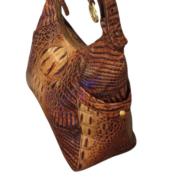 BRAHMIN Juliette Handbag Brown - Picture 4 of 6